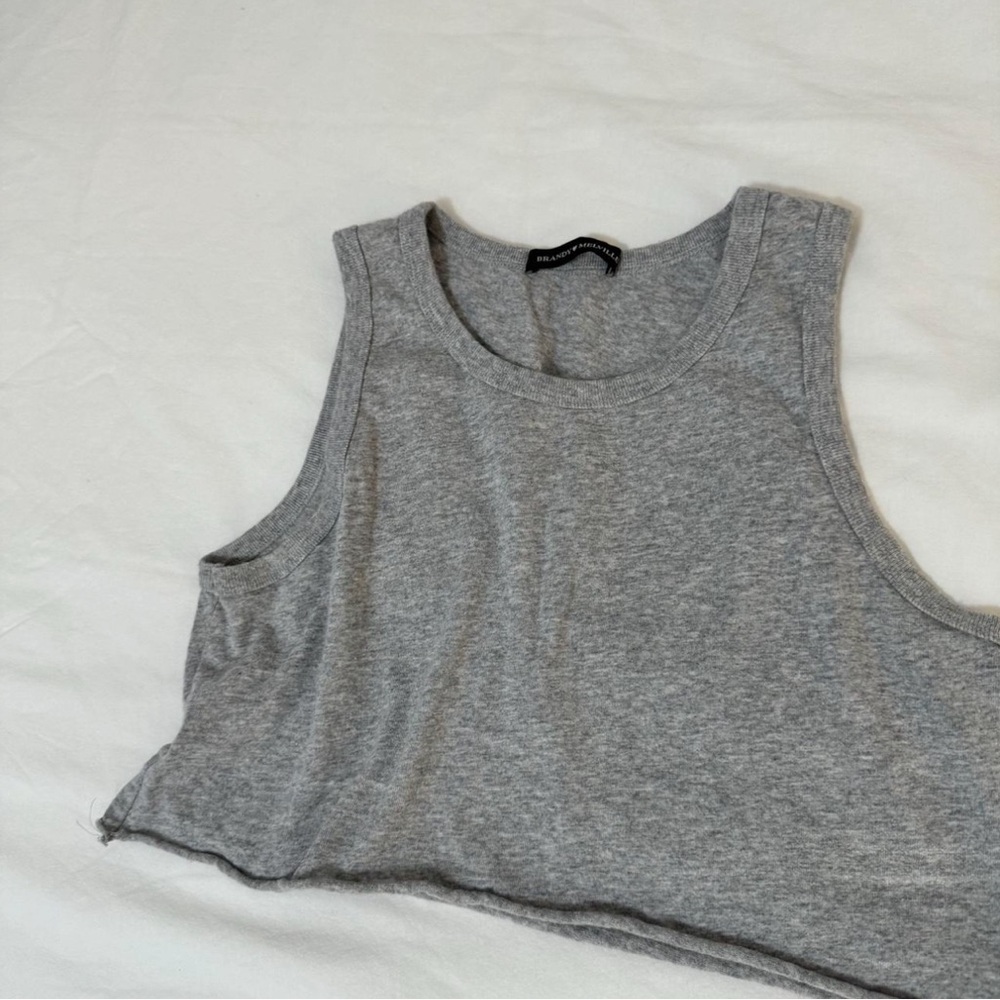 Grey brandy tank